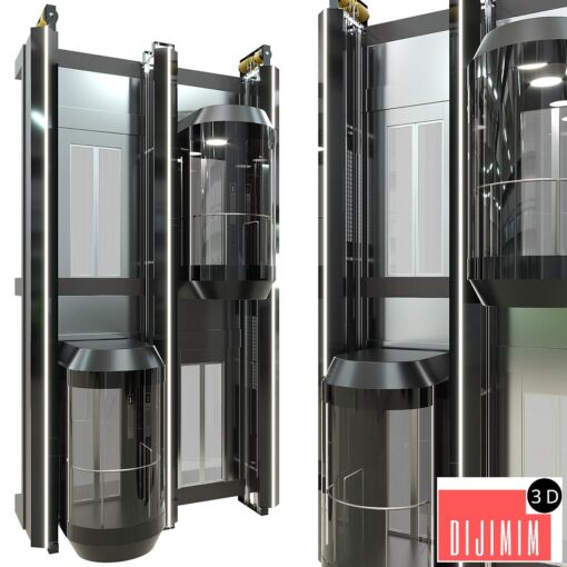 Panoramic elevator