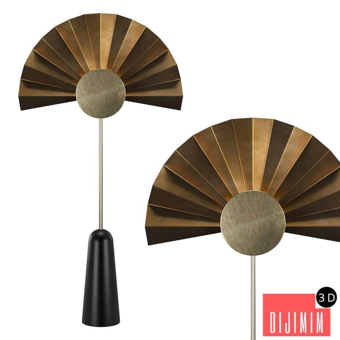 NEGRESCO FLOOR LAMP - Görsel 1