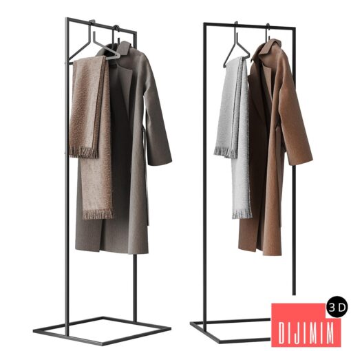 Clothes hanger and coat hanger ominimalism