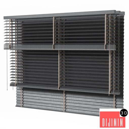 Wooden blinds Set 19