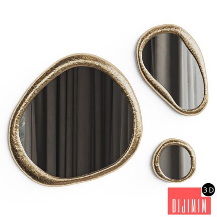 Abstract mirror Halo by Boca do lobo