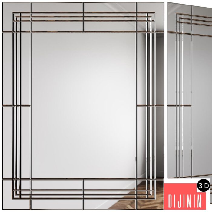 Mirror with bevels Mirror 01 - Görsel 1