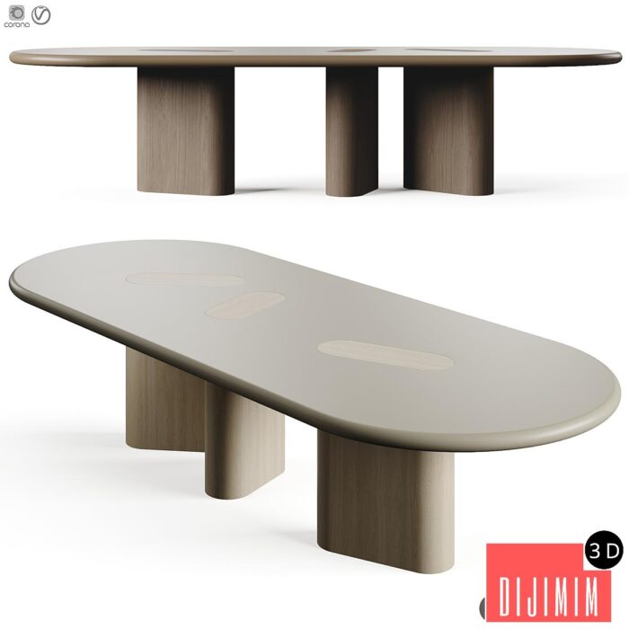 Emmemobili Fatty Table Oval - Görsel 1