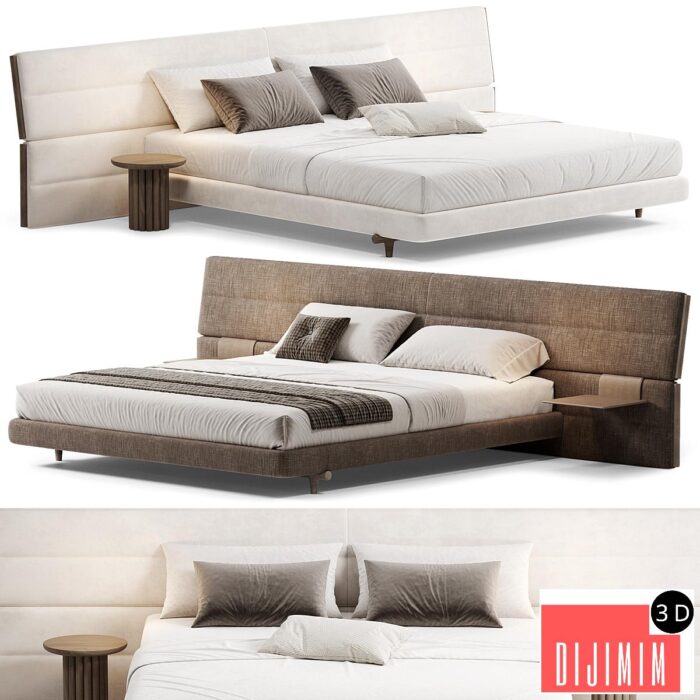 Universal 01 Bed By lumlum - Görsel 1