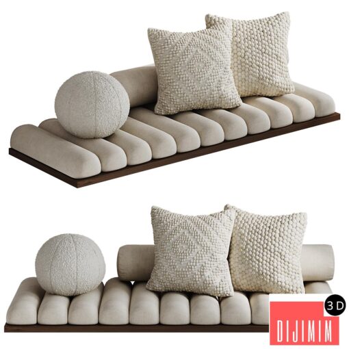 Set of decorative pillows