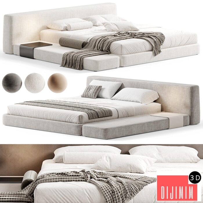 Siena Bed By Como - Görsel 1