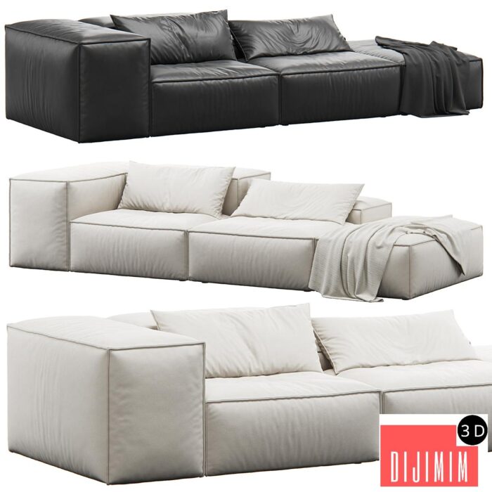 Extrasoft Sofa by Living Divani Comp 4 - Görsel 1