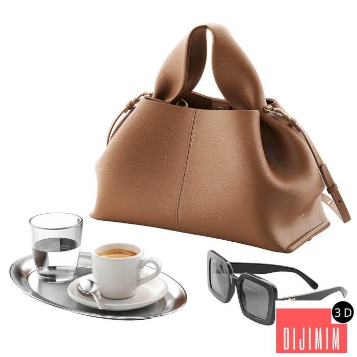 Polene Bag & Steel Tray - Görsel 1
