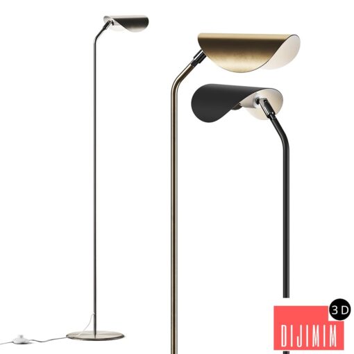 Ampm Funambule Adjustable Metal Floor Lamp