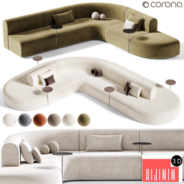 ARTIKO Sectional modular sofa - Görsel 1