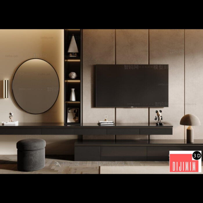 Modern TV Wall ID:191458947 - Görsel 1