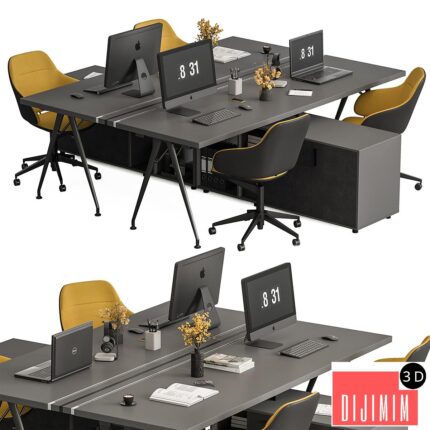 Employee Set - Office Furniture 380