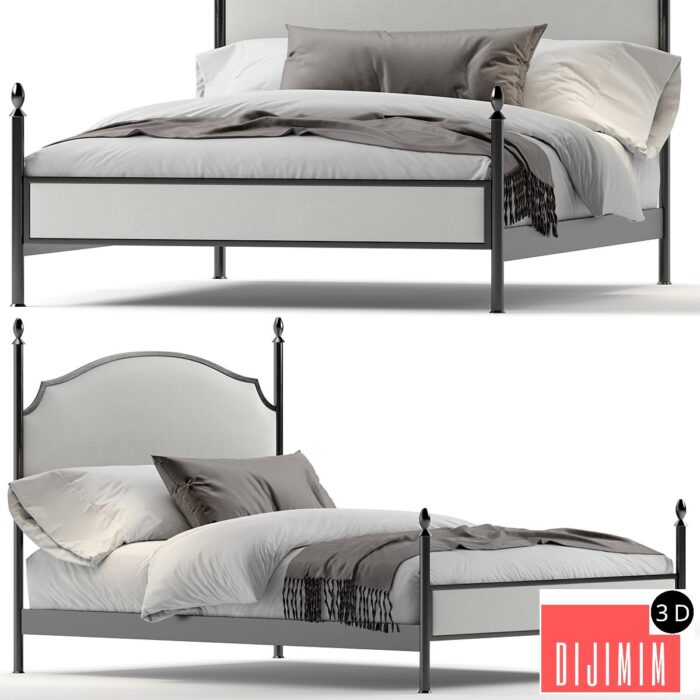 Sinead queen bed - Görsel 1