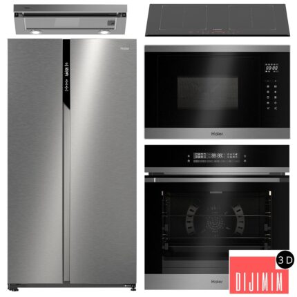 Set of kitchen appliances Haier 2