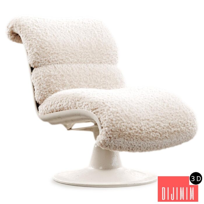 Saturn Yrjo Kukkapuro armchair - Görsel 1