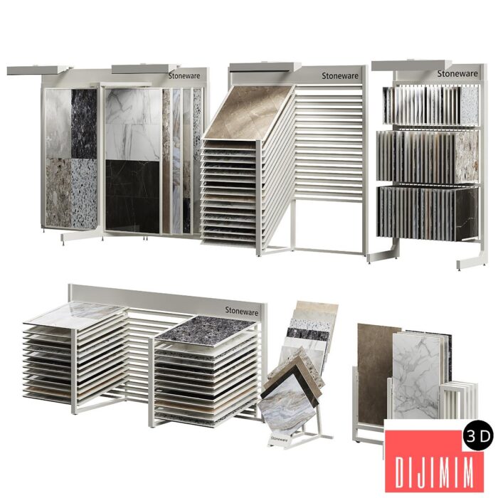 Exhibitor stands for tiles and porcelain stoneware - Görsel 1