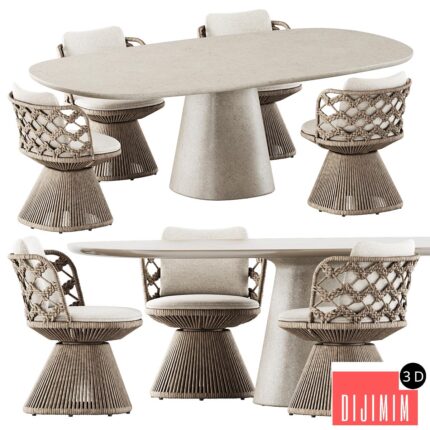 Flair O' Outdoor chair and Allure O' Outdoor by Bebitalia