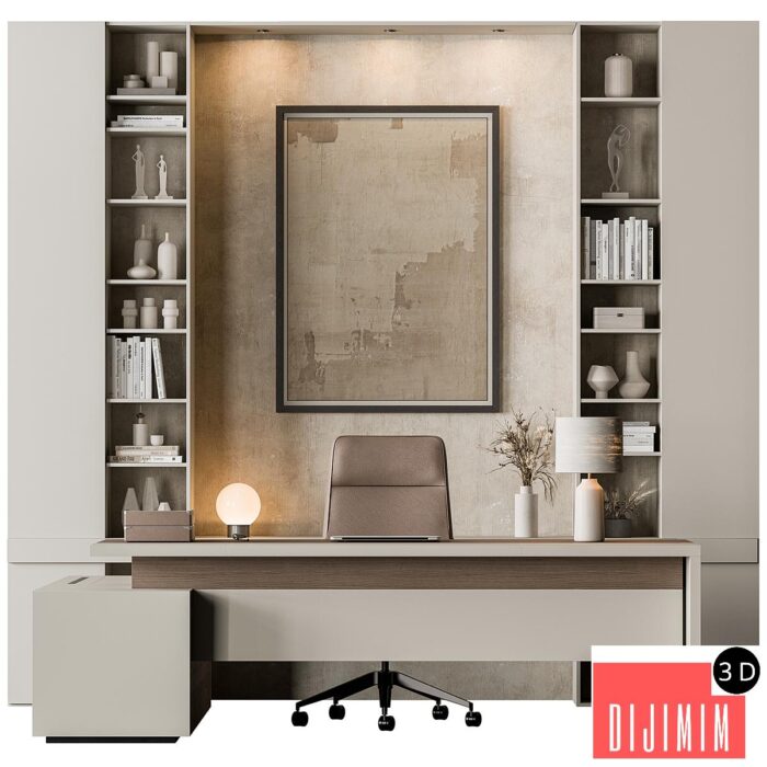 Boss Desk - Office Furniture 604 - Görsel 1