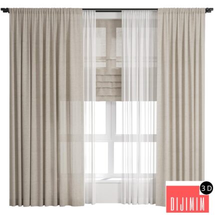 Curtain 50/ Curtains linen