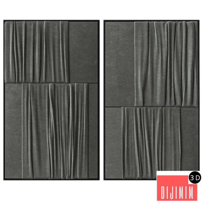 Wall decor set 08 - Görsel 1
