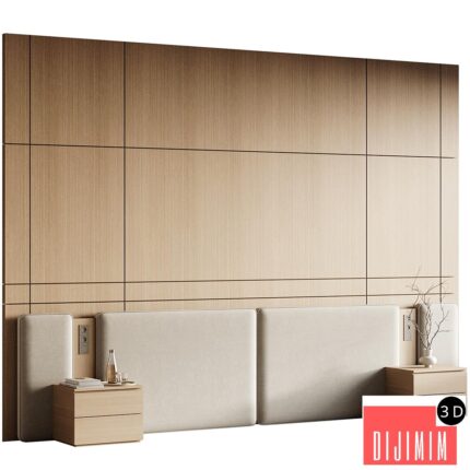 Headboard 3d Wall Panel 49