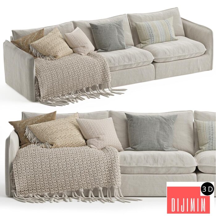 Neva Sofa Sectional - Görsel 1