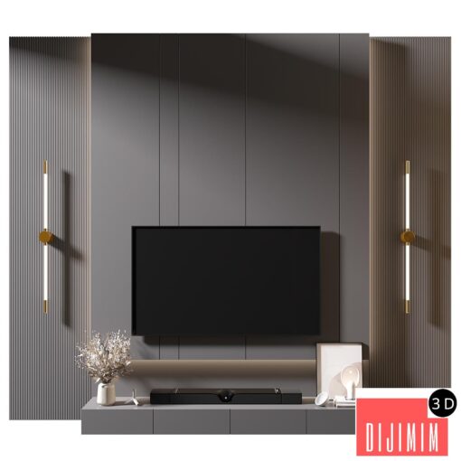 TV Wall | set 1038