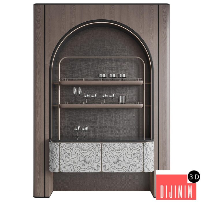 Bar Cabinet - Görsel 1