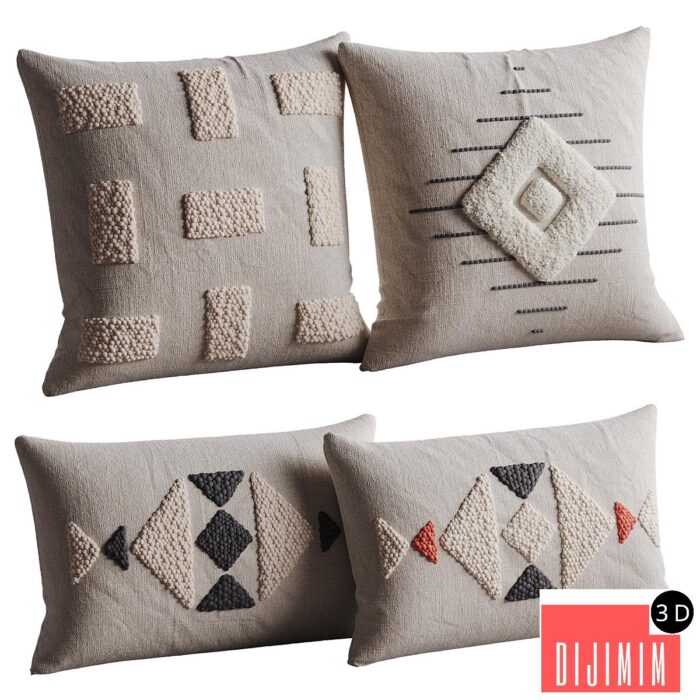 Kanju Pillow Set #8 - Görsel 1