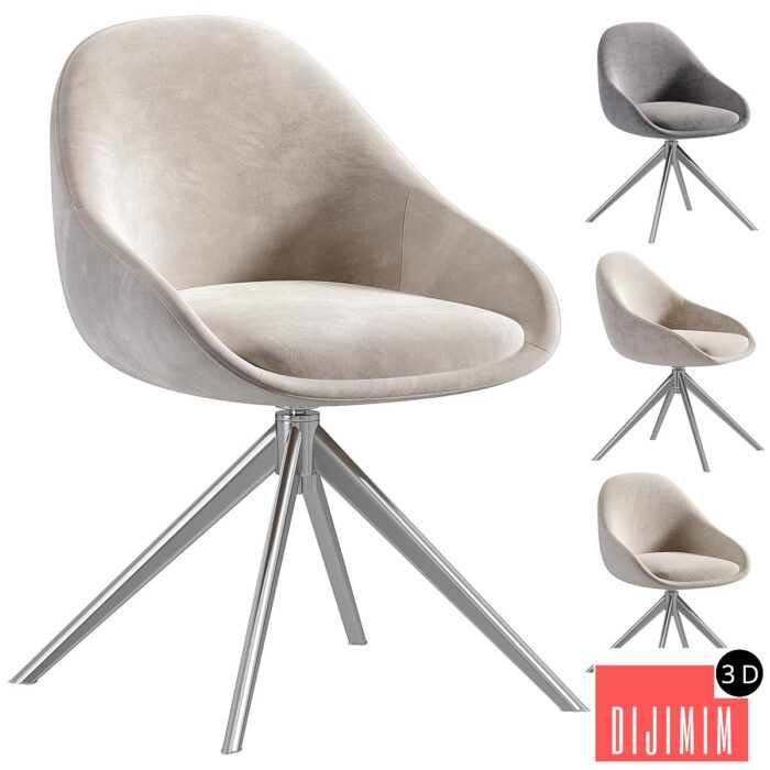 Kiana office chair by sofa ru - Görsel 1