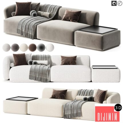 Modular sofa Fabro 4