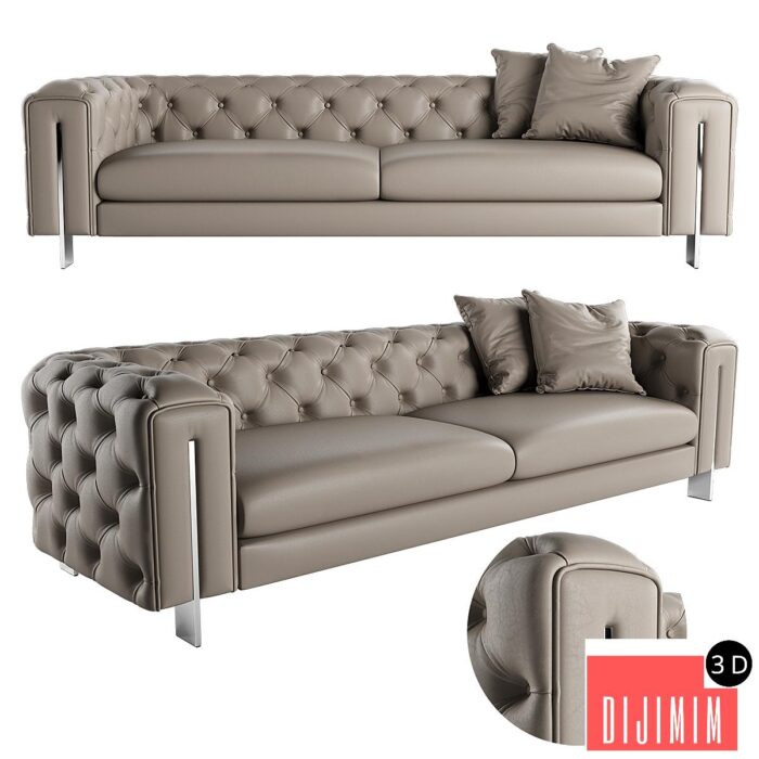 Vincent Contemporary Sofa - Görsel 1