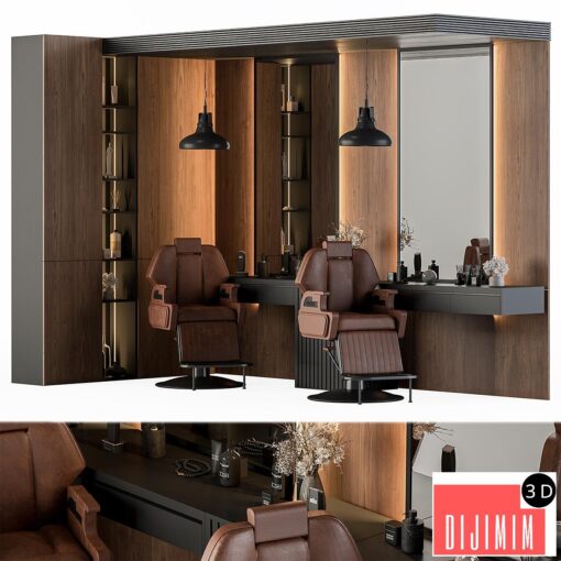 Beauty Salon Barber Shop - Set 08