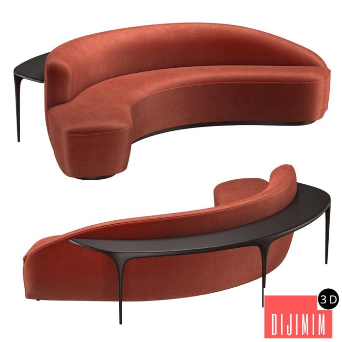 Sculpted Sofa Table 9011 - Görsel 1