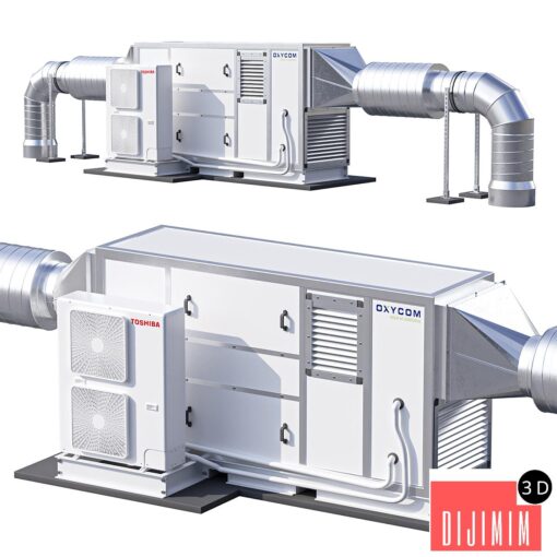 Ventilation system set 03. OXYCOM Chiller