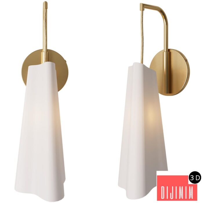 Sofia Sconce by West Elm - Görsel 1