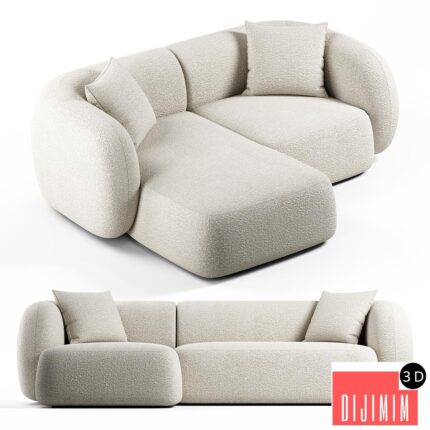 Kave Home - Martina, 2 and 3 seater sofa