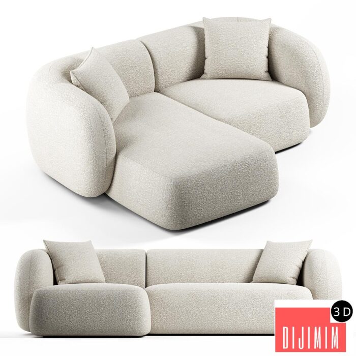 Kave Home - Martina, 2 and 3 seater sofa - Görsel 1
