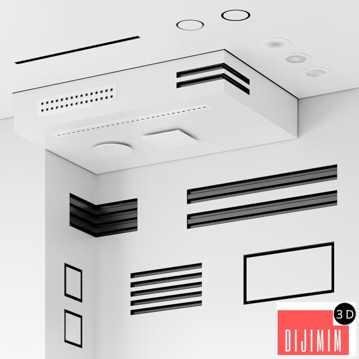 Grilles for ventilation and air conditioning Redvent - Görsel 1