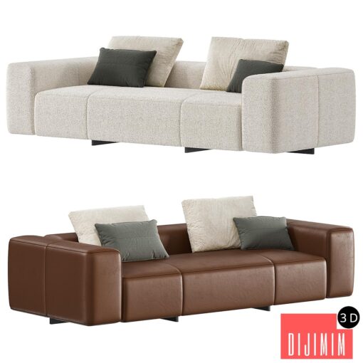 Yves Sofa 05 by Minotti