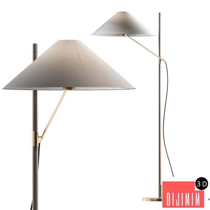West Elm Devon Floor Lamp - Görsel 1