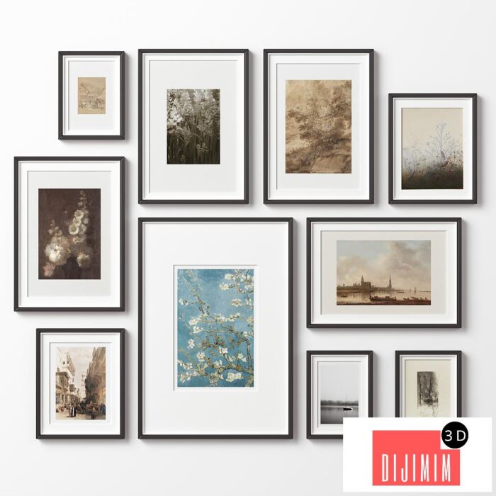 Picture Frames Set -583 - Görsel 1