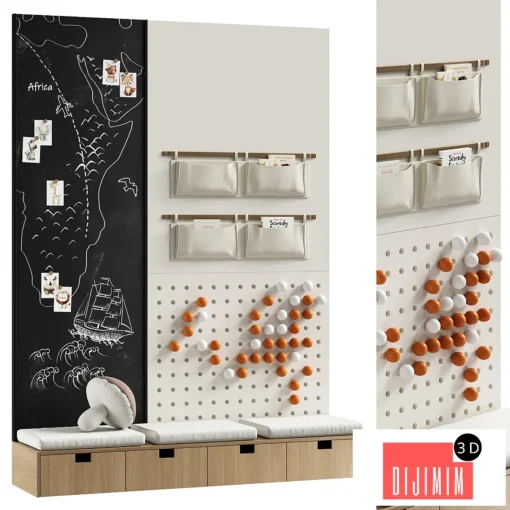 Decor for children's room | Chalkboard