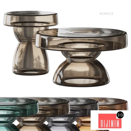 Borace Di Glass side table