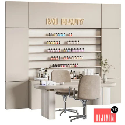 manicure area in the beauty salon 06
