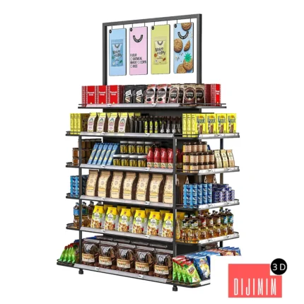 supermarket shelving