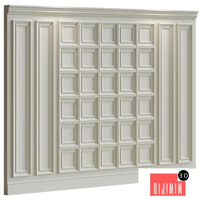 Decorative plaster with molding #042 - Görsel 1