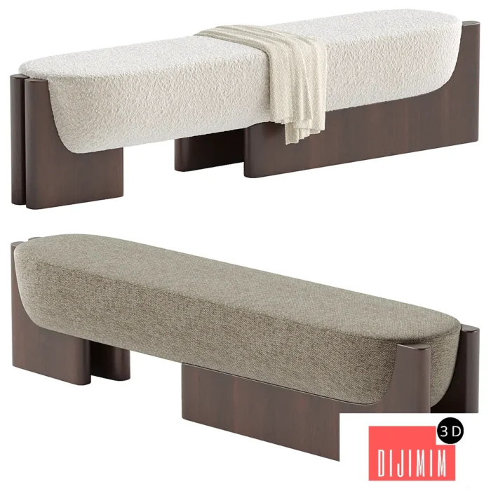Toulouse bench - Görsel 1