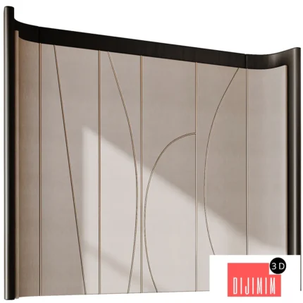 Decorative wall 3d panel headboard 026