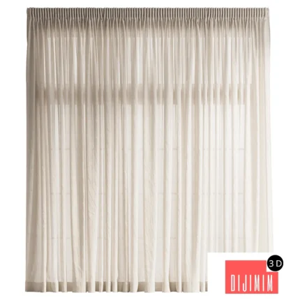 Linen Translucent Curtain